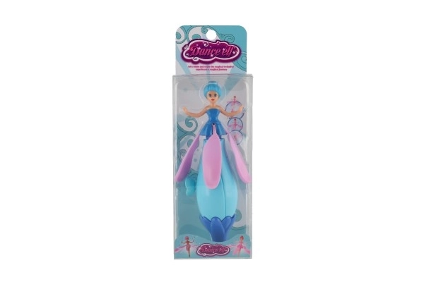 Schietende fee pop plastic 17 cm in doosje 8x24x6cm
