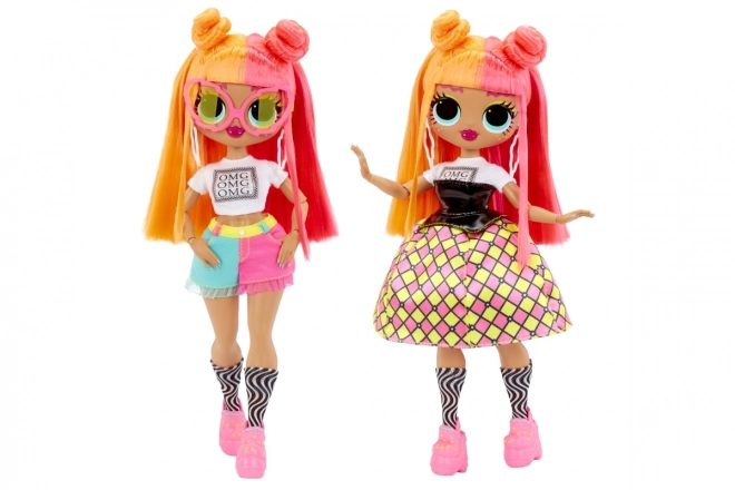 L.O.L. Surprise! OMG Grote Zus, 2 outfits – Neonlicious