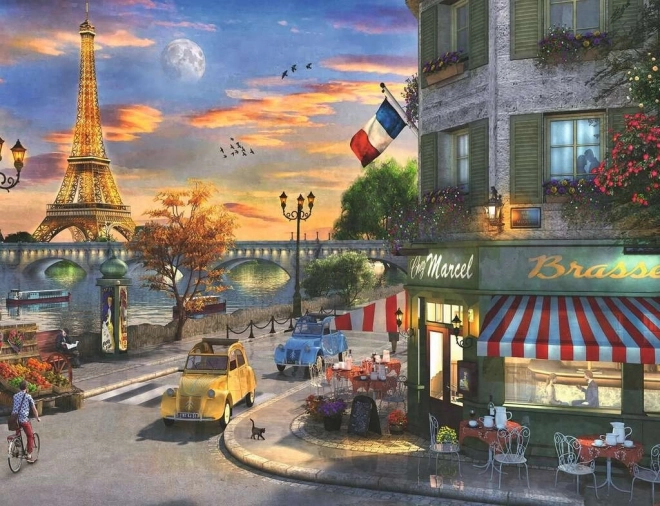 Ravensburger puzzel Zonsondergang in Parijs 2000 stukjes