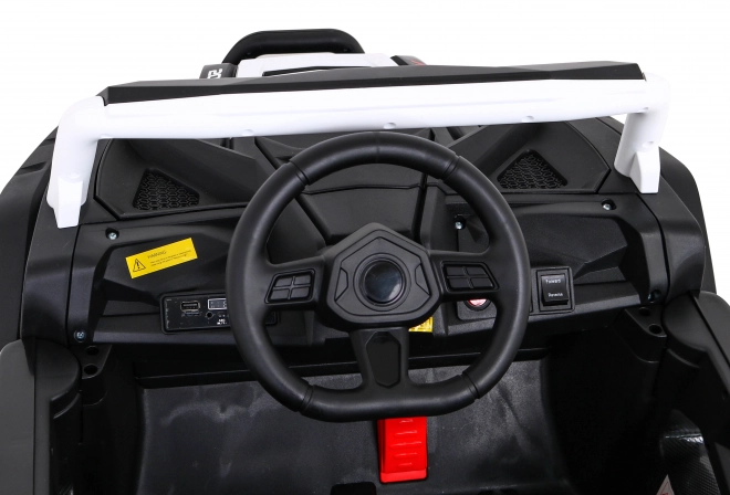 Buggy UTV 2000M raceauto met accu + MP3 geluiden lichten + afstandsbediening + langzame start