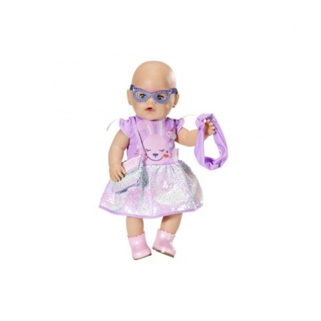 BABY born Deluxe Verjaardagseditie met Jurkjes, 43 cm