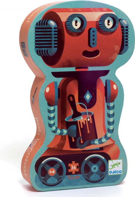 Puzzel Robot 36 stukjes DJECO