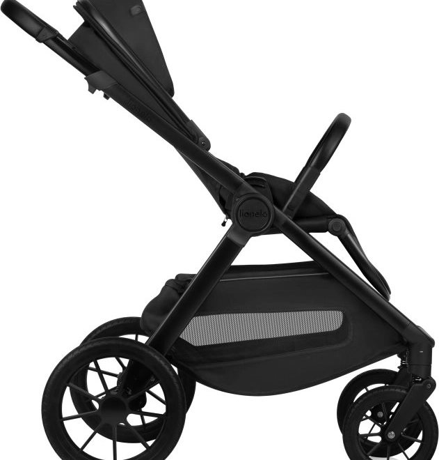 Lionelo gecombineerde kinderwagen Layla 3in1 Zwart Onyx