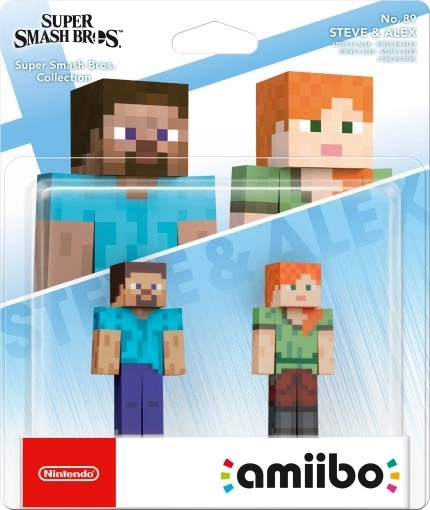 Amiibo Smash – Steve en Alex (2‑pack)
