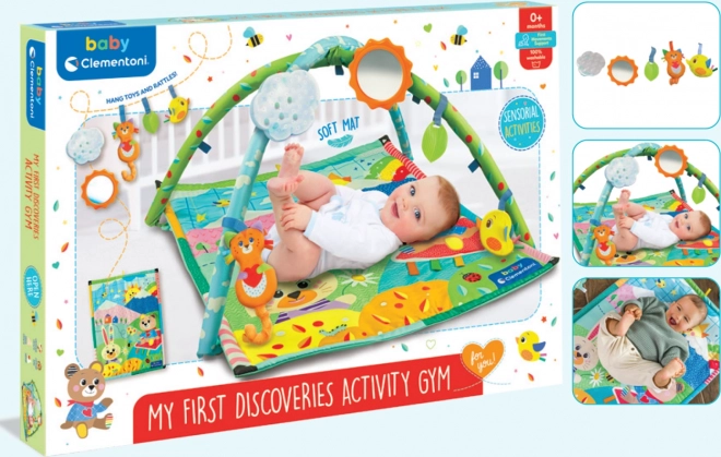 CLEMENTONI BABY Voor Jou Speelkleed met Boog Mijn Eerste Ontdekkingen