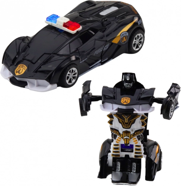 Auto robot 2v1 sportieve politieauto