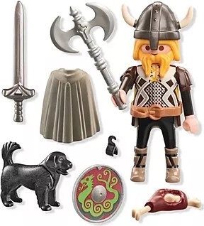 Authentieke vikingsheld