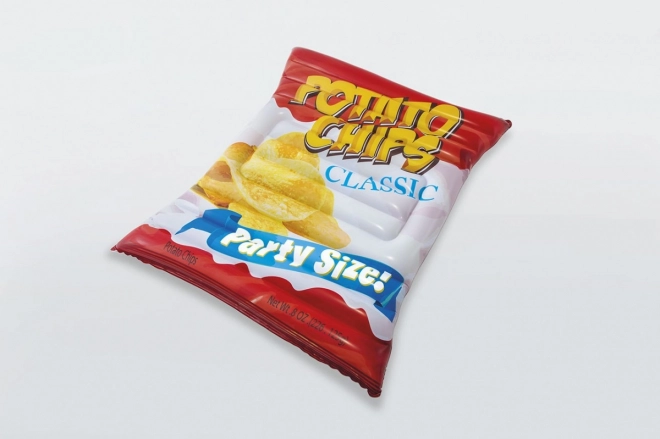 Opblaasbaar Luchtbed in de Vorm van een Chipszak
