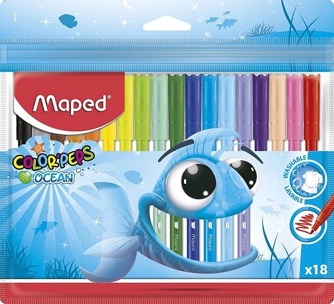 Maped Fixy Color'Peps Ocean 18 stuks
