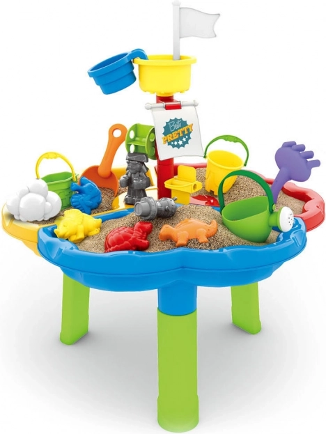 WOOPIE Water- en Zandtafel 3-in-1 Piratenschip