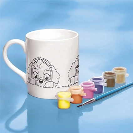 Schilderen van de Paw Patrol-beker