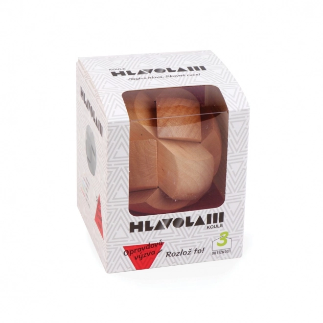 Houten puzzel – Bol