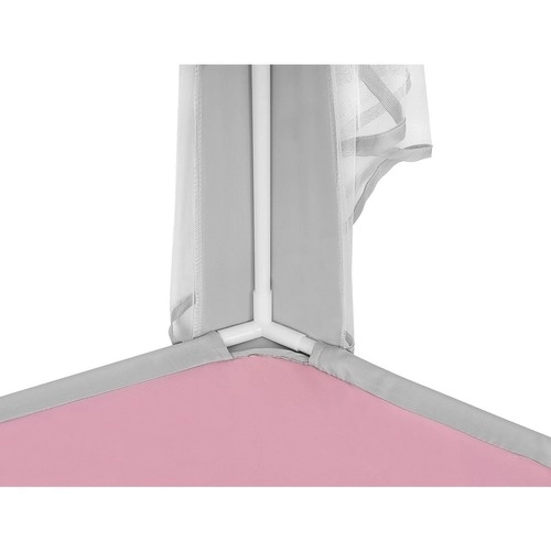 Kinder grijs-roze tent Kruzzel 23476