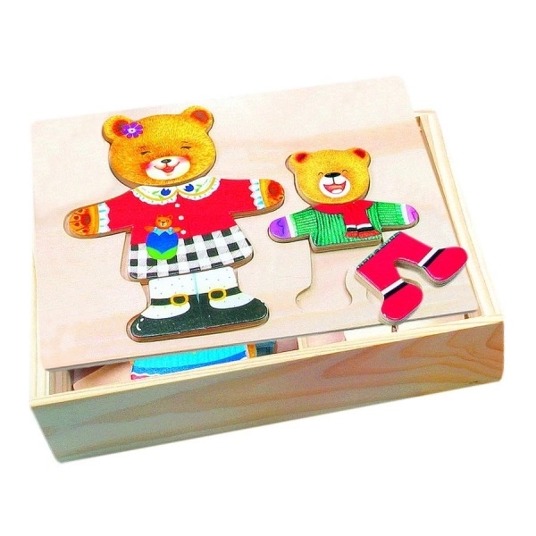 Puzzel - berenkledingkast