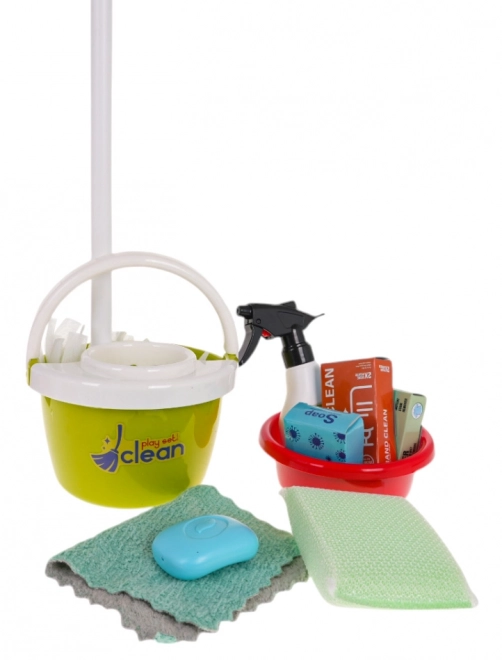 Schoonmaakset op wielen XXL 3-in-1 + accessoires