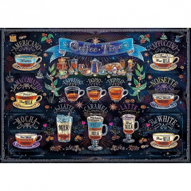 Puzzel 500 stukjes Tijd voor koffie