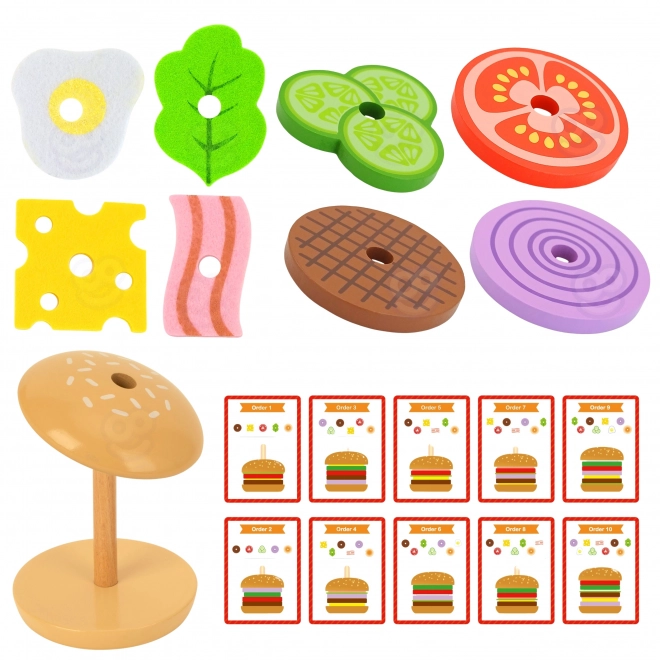 Houten burgerrestaurant WOOPIE GREEN voor kinderen
