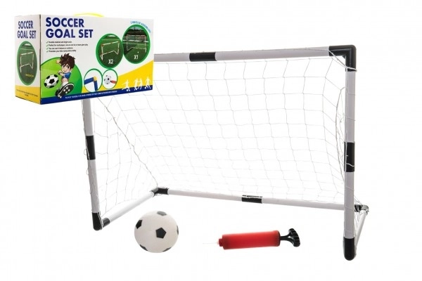 Kinder voetbaldoel 2-in-1 met bal