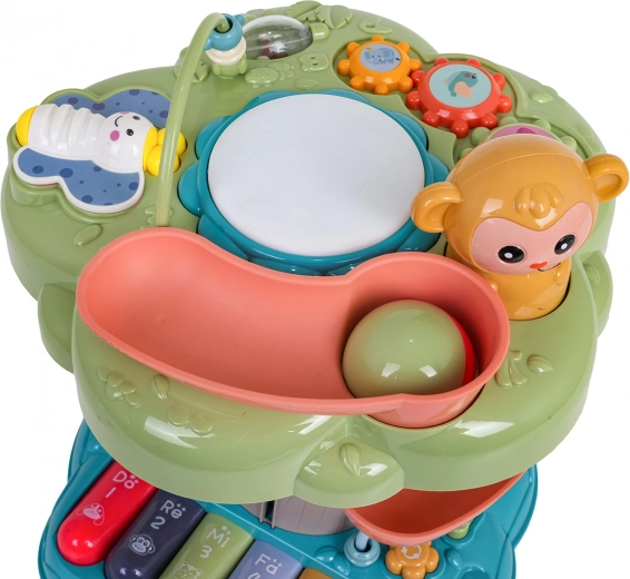 Lichtgevende trommel en muziekeffecten