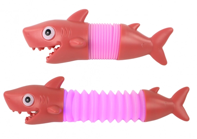 Rekbare Haai Anti-stress Lichtgevende Pop Tube LED