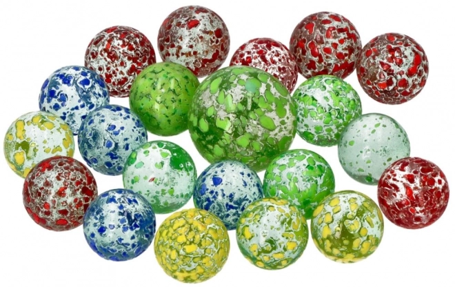 Glazen knikkers Marbles 21 st - Marmeren knikkers