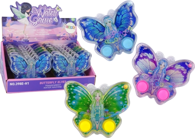 Water zakformaat spel vlinder – 3 kleuren