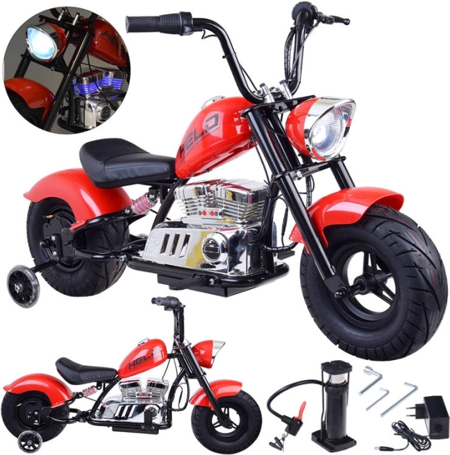 Elektrische chopper voor kinderen op accu met gashendel 24V – Gashendel
