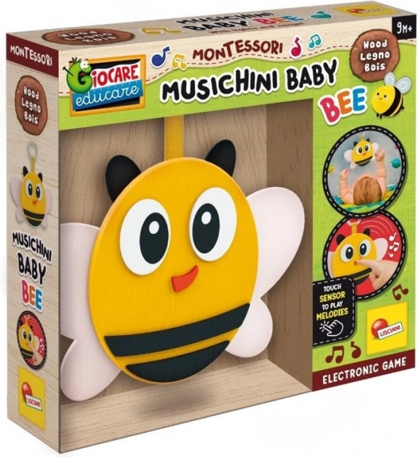 Montessori houten muzikale bij