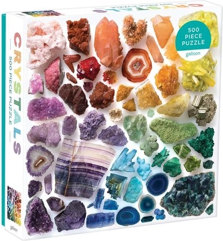 Puzzel GALISON regenboogkristallen – 500 stukjes