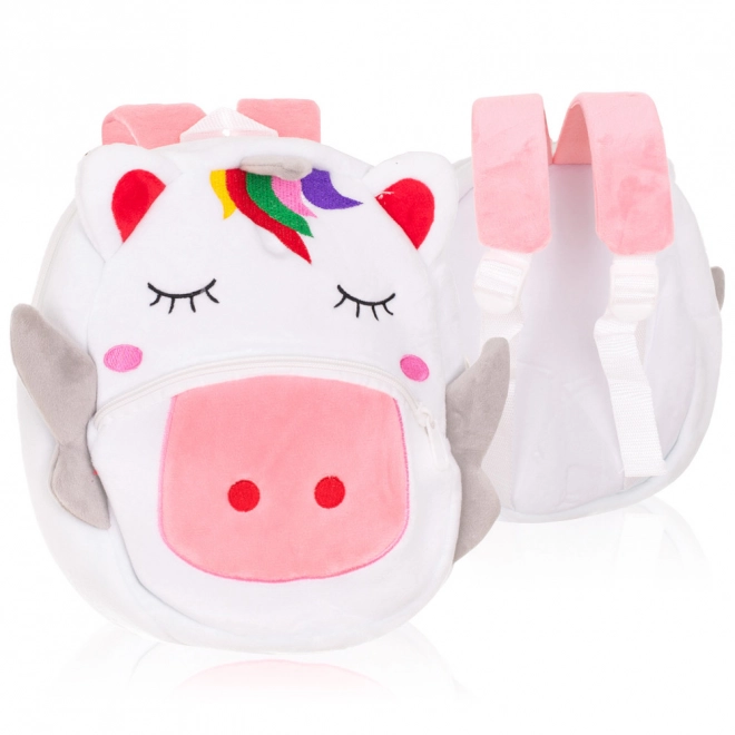 Kinder pluchen rugzak - eenhoorn