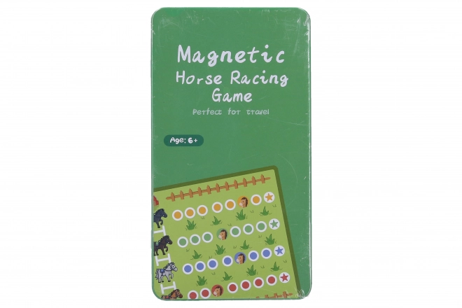 Magnetisch reisspel paardenrennen
