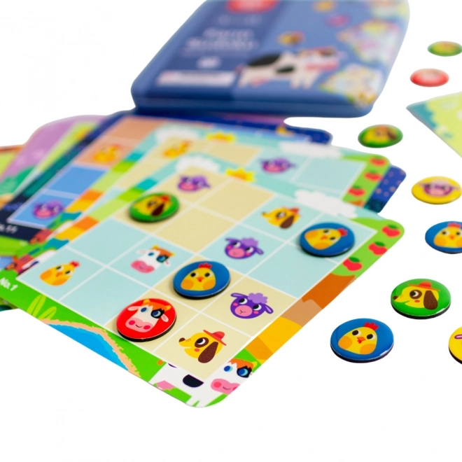Kindersudoku boerderij door Tooky Toy