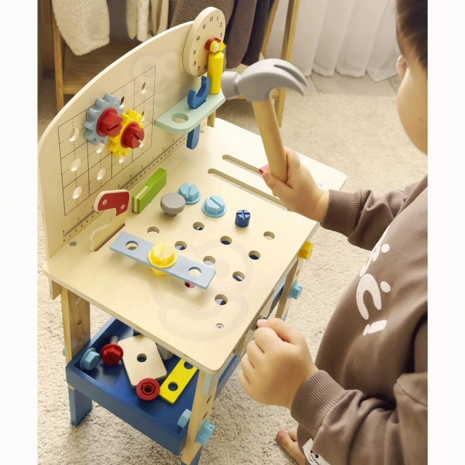 Houten werkbank Tooky Toy
