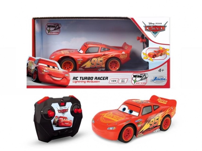 RC Auto's 3 Bliksem McQueen Turbo Racer 1:24 17cm