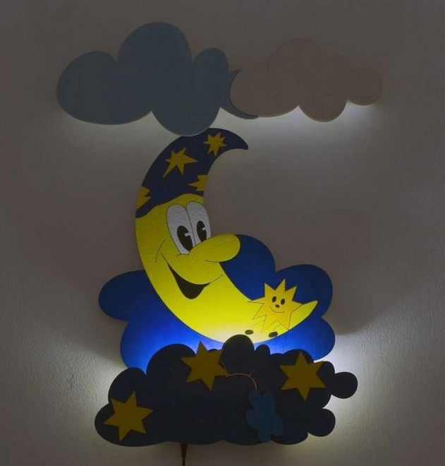 kinder LED wandlampje maantje DoDo
