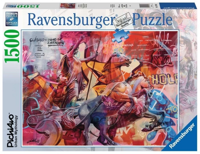 Puzzel 1500 stukjes Nike. Godin van de overwinning