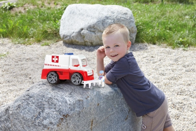 Ambulance Auto Truxx voor kinderen met figuur