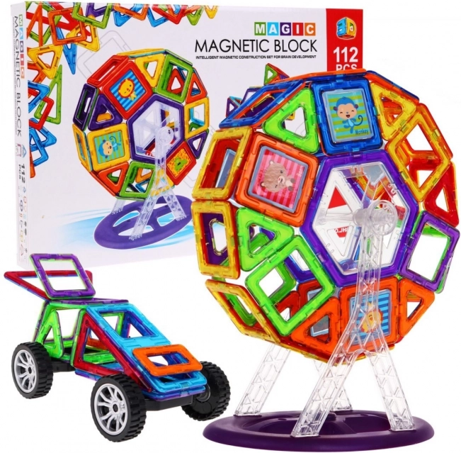 magische magnetische bouwset 112 delen