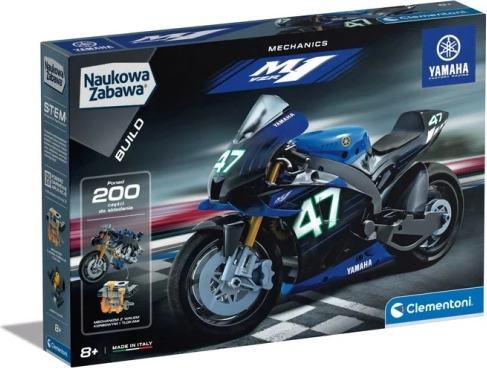 Bouwset Laboratorio di Meccanica – Yamaha M1 race­motorfiets