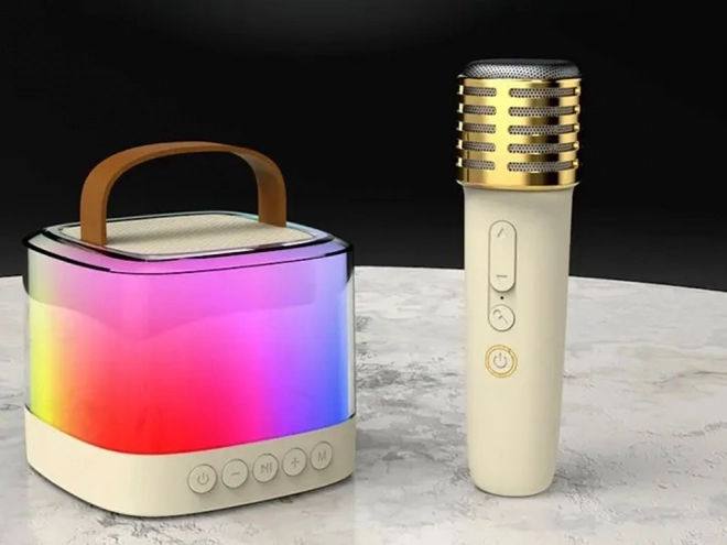 Microfoon met draadloze luidspreker en Bluetooth