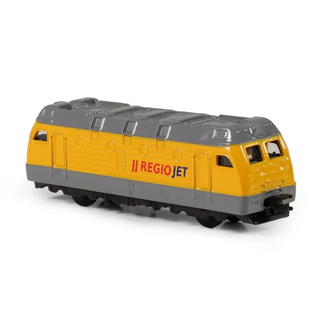 Metalen locomotief RegioJet 9 cm