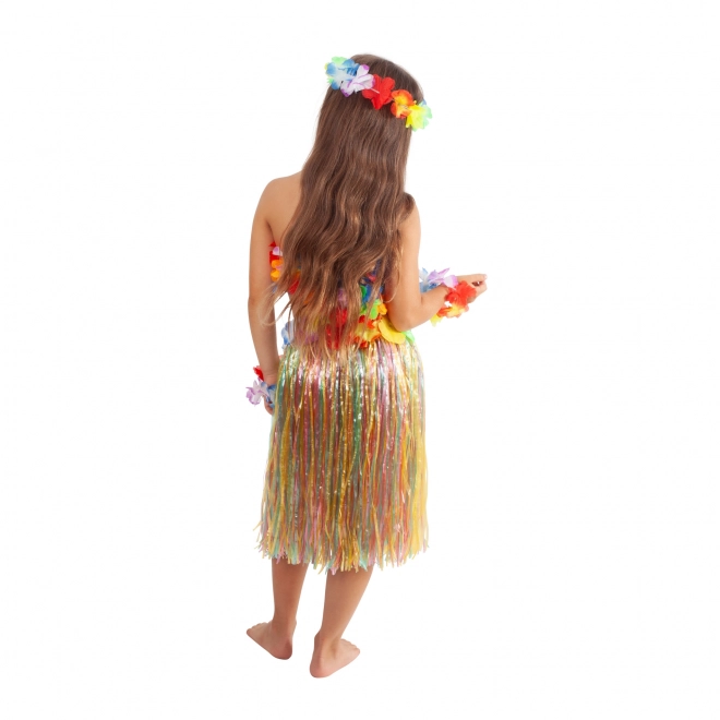 Hawaii Rokje gekleurd 45 cm kind