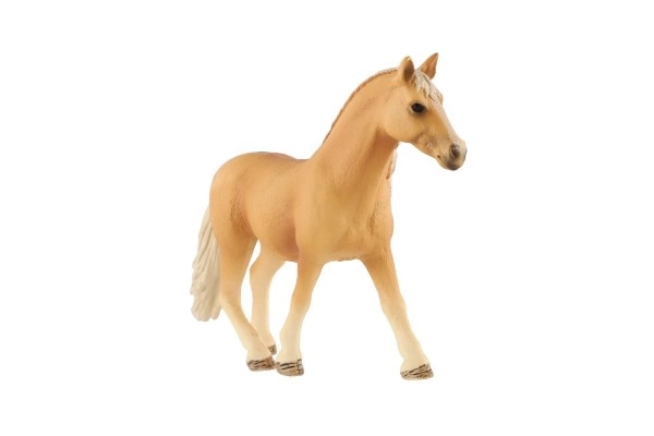 Thuispaard palomino zooted plastic 13cm in zak
