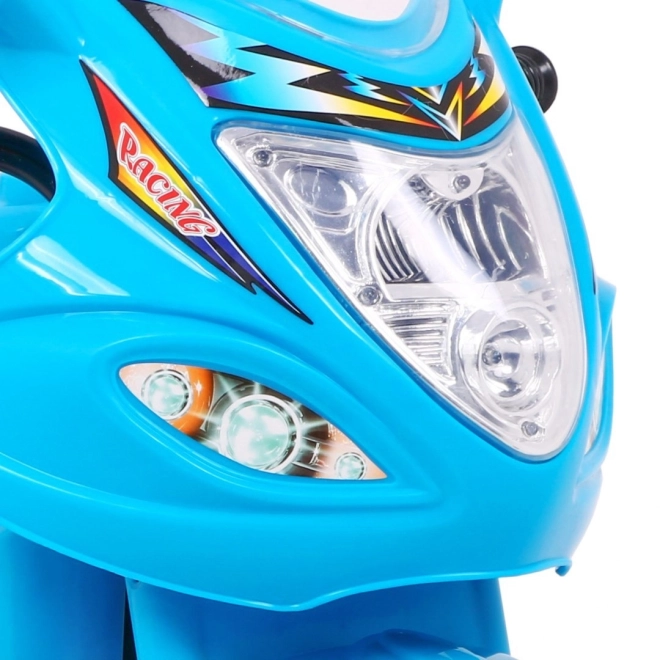 Trike BJX-088 elektrische motorfiets + geluiden + lichten – Blauw