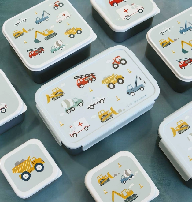 A Little Lovely Company Lunchbox – Voertuigen