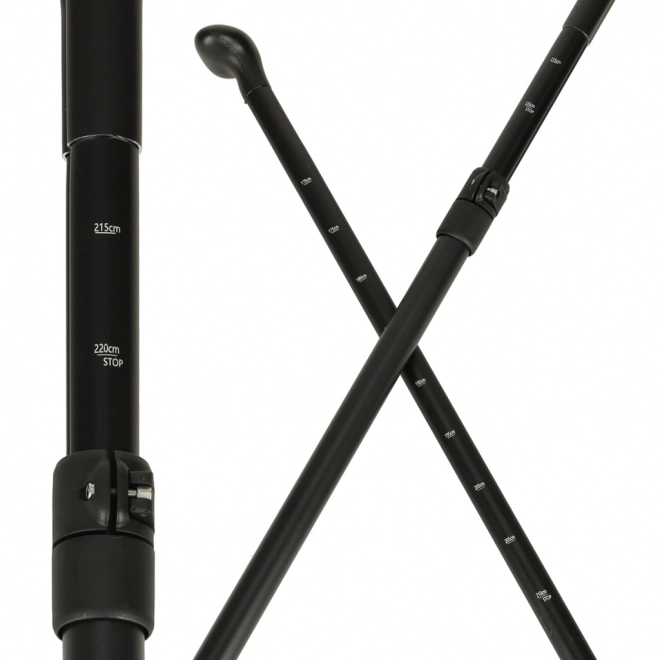 Opvouwbare aluminium kajak & SUP-peddel 2in1 verstelbaar 175 - 220 cm
