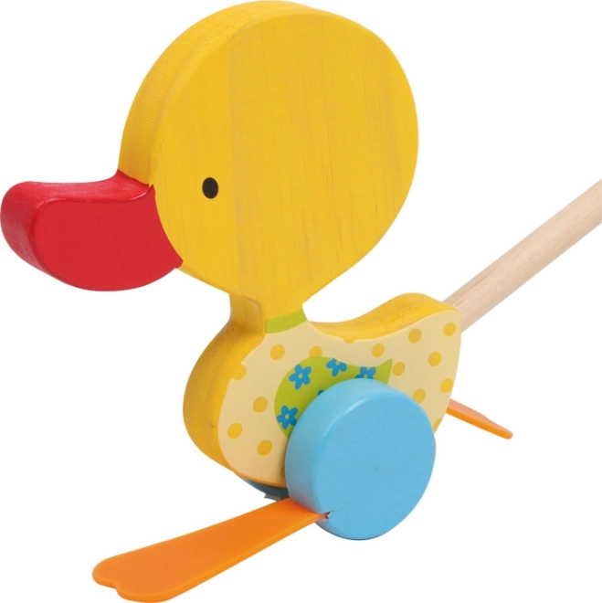 Small Foot trekduw speelgoed wiebelende eend Tine