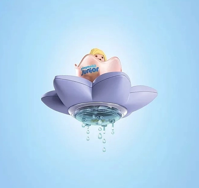 Set met figuur JUNIOR & Disney: Tinkerbell en magische drijvende bloem