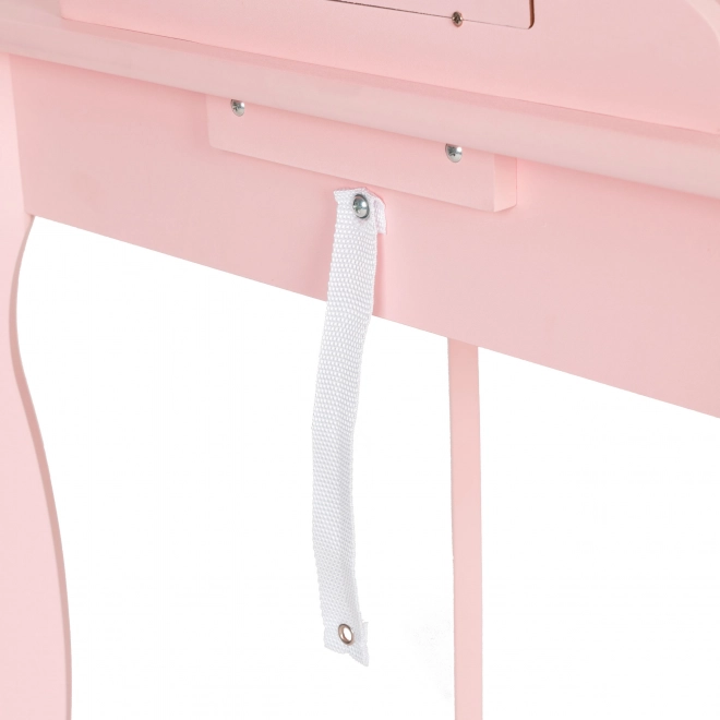 Grote kinderkaptafel met spiegel voor meisjes