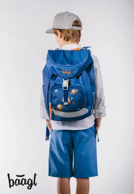 BAAGL SET 3 Airy Planety: boekentas, etui, zak